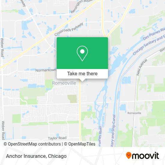 Anchor Insurance map