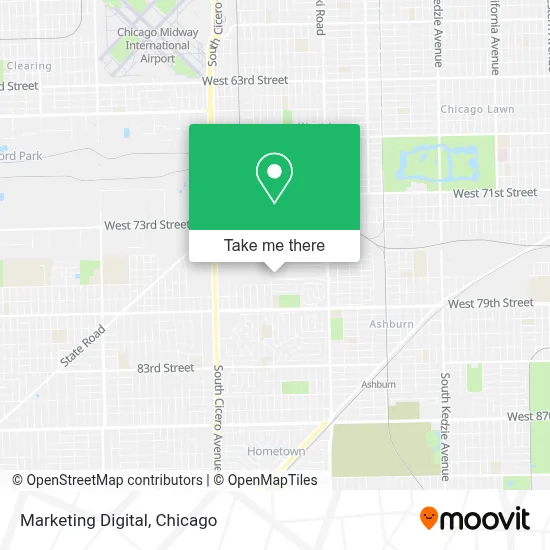 Marketing Digital map