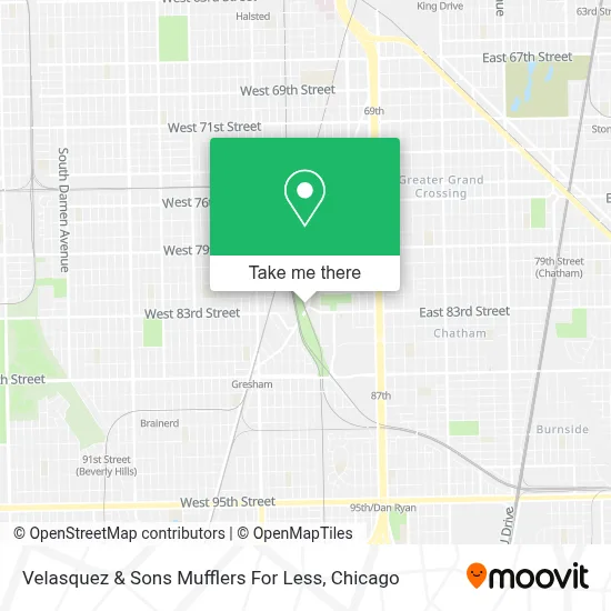 Velasquez & Sons Mufflers For Less map
