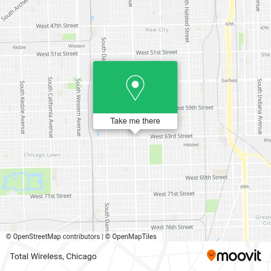 Total Wireless map