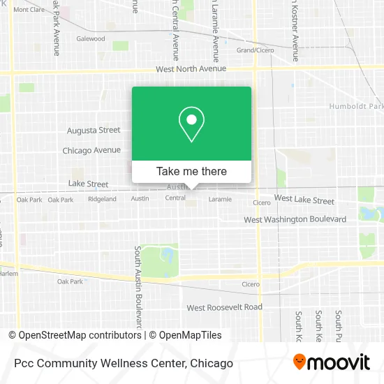 Pcc Community Wellness Center map