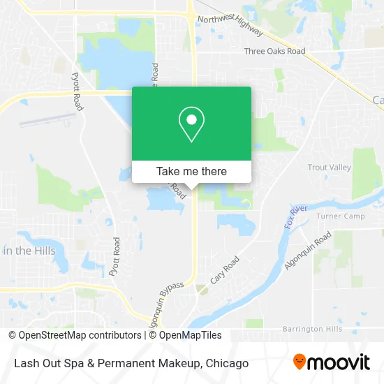 Lash Out Spa & Permanent Makeup map