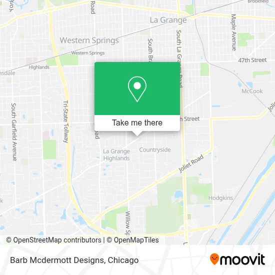 Barb Mcdermott Designs map