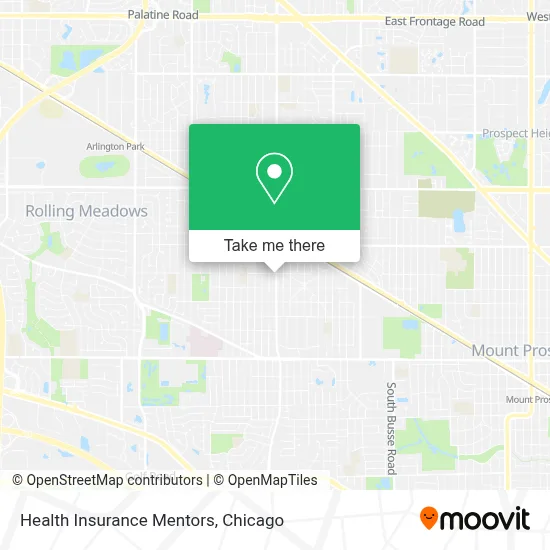 Health Insurance Mentors map
