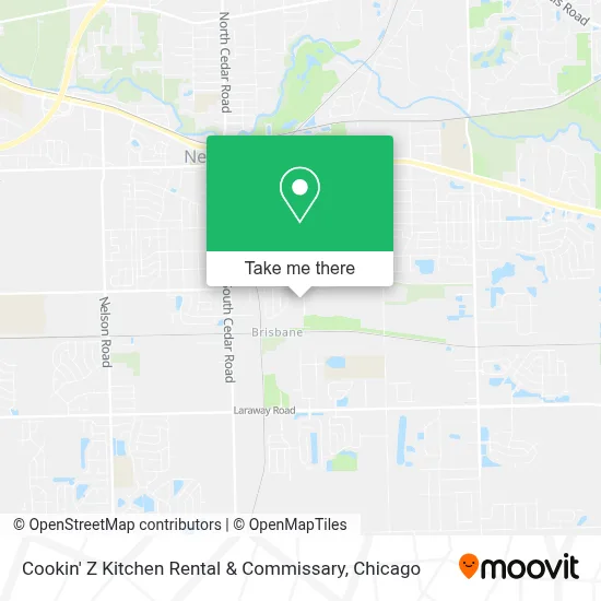 Cookin' Z Kitchen Rental & Commissary map