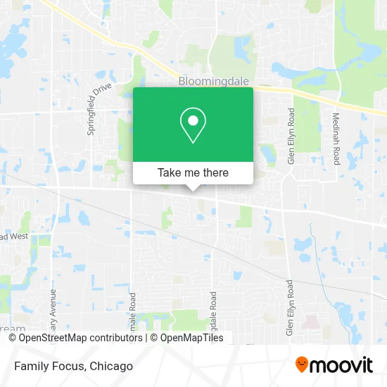 Family Focus map