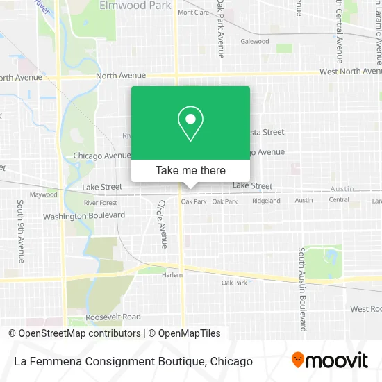 La Femmena Consignment Boutique map