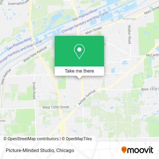 Picture-Minded Studio map