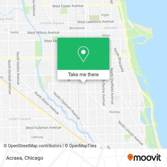 Acraea map