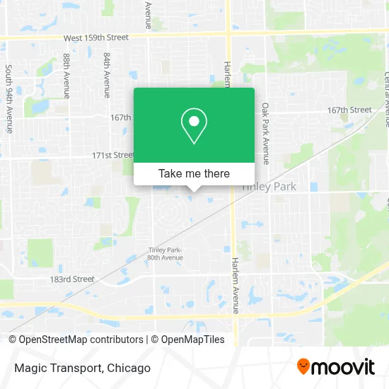 Magic Transport map