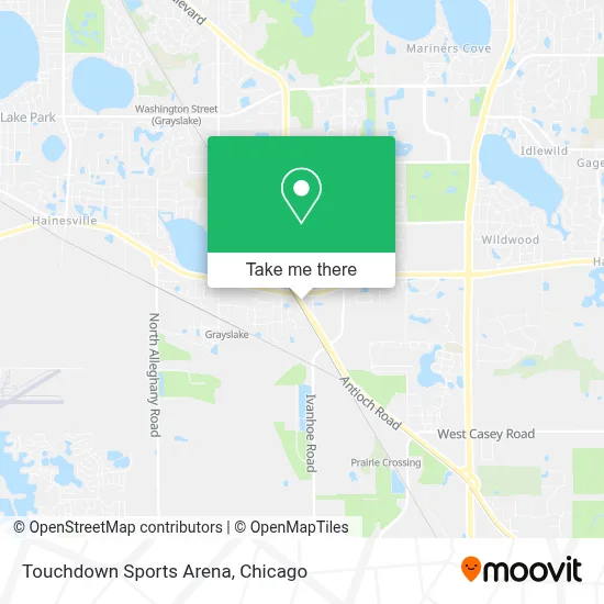 Touchdown Sports Arena map