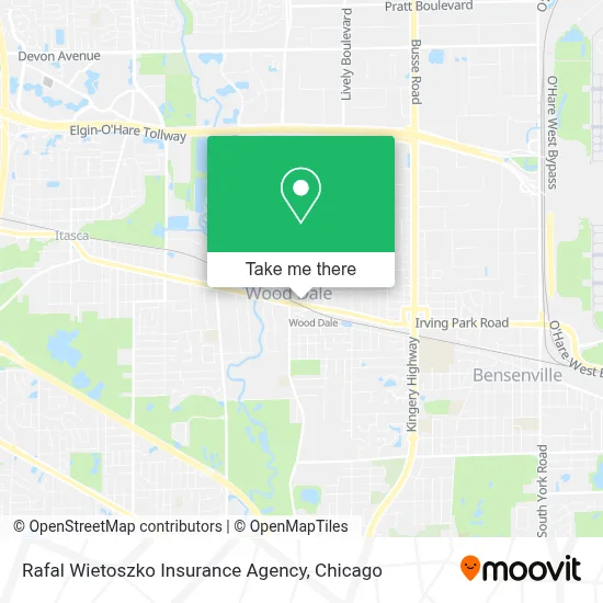 Rafal Wietoszko Insurance Agency map