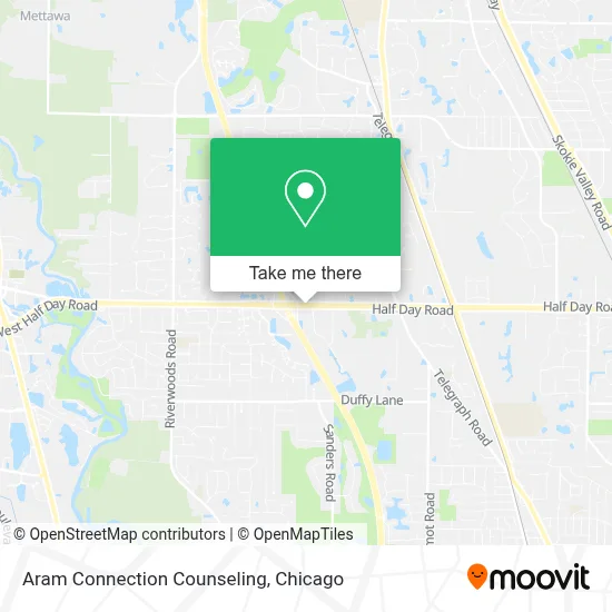 Aram Connection Counseling map