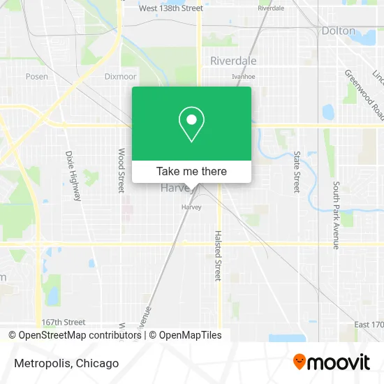 Metropolis map