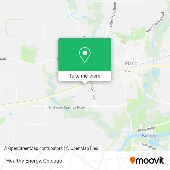 Healthy Energy map