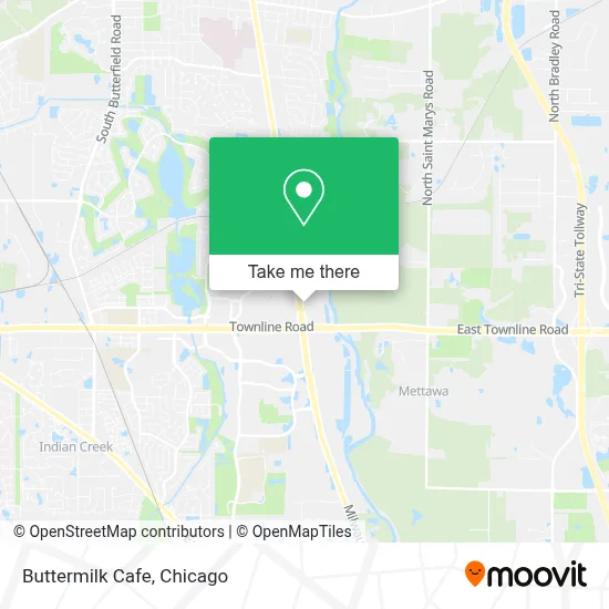 Buttermilk Cafe map