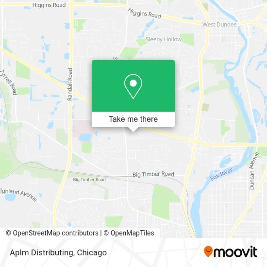 Aplm Distributing map
