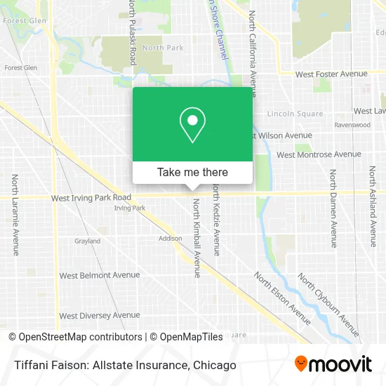 Tiffani Faison: Allstate Insurance map