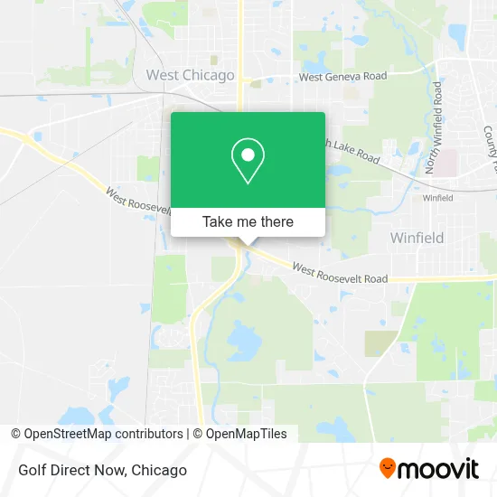 Golf Direct Now map