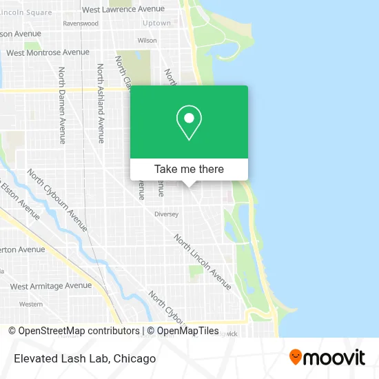 Elevated Lash Lab map