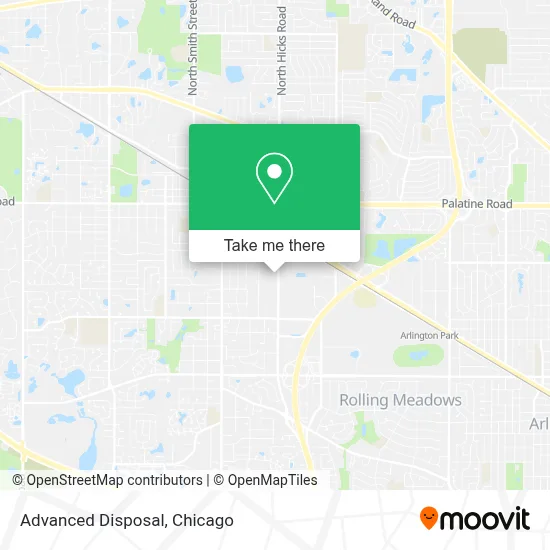 Advanced Disposal map