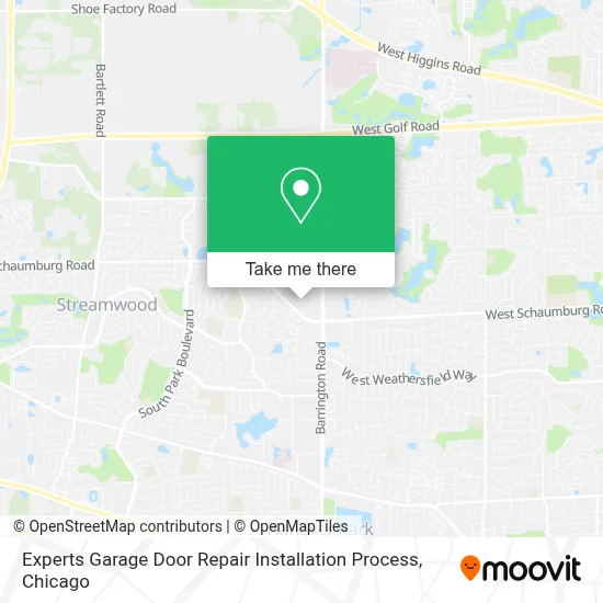 Experts Garage Door Repair Installation Process map