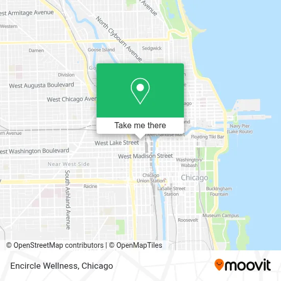 Encircle Wellness map
