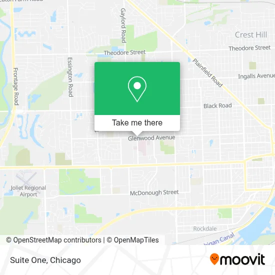 Suite One map