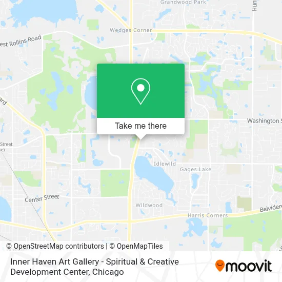 Inner Haven Art Gallery - Spiritual & Creative Development Center map