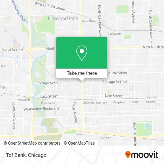 Tcf Bank map
