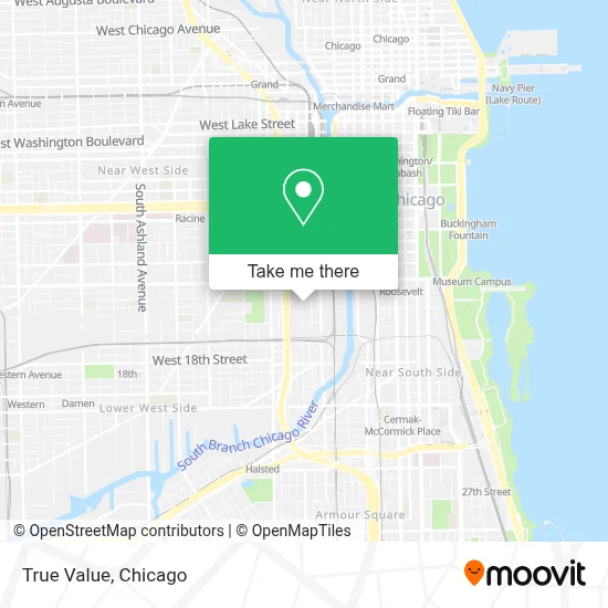 True Value map
