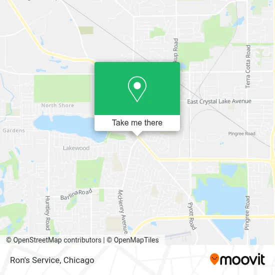 Ron's Service map