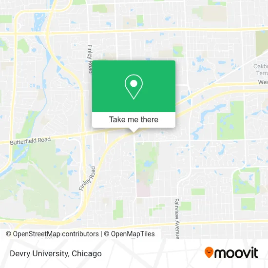 Devry University map