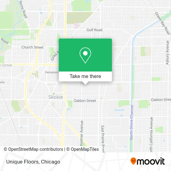 Unique Floors map