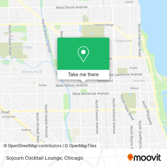 Sojourn Cocktail Lounge map