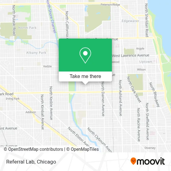 Referral Lab map