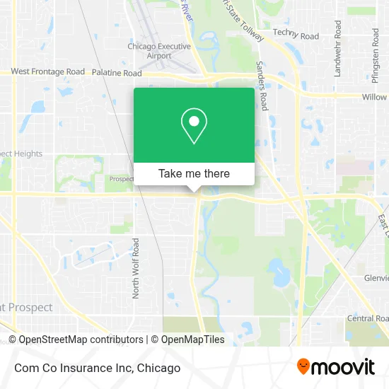 Com Co Insurance Inc map