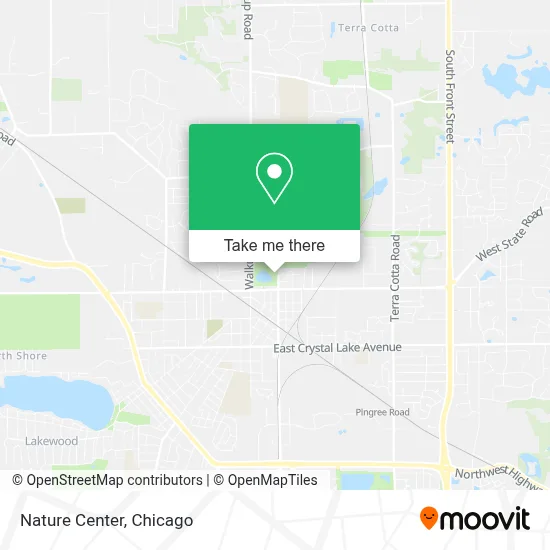 Nature Center map