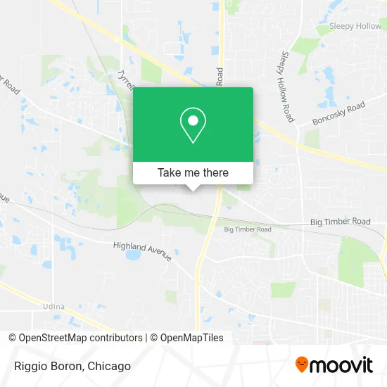 Riggio Boron map