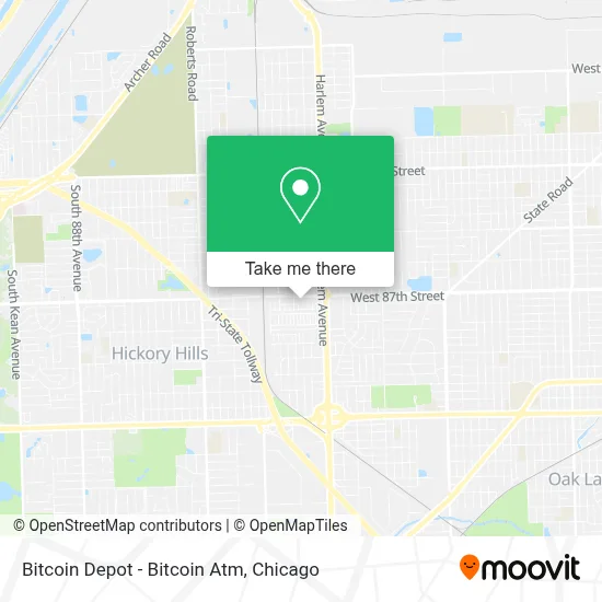 Bitcoin Depot - Bitcoin Atm map