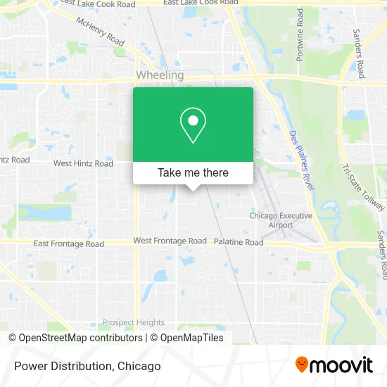 Power Distribution map
