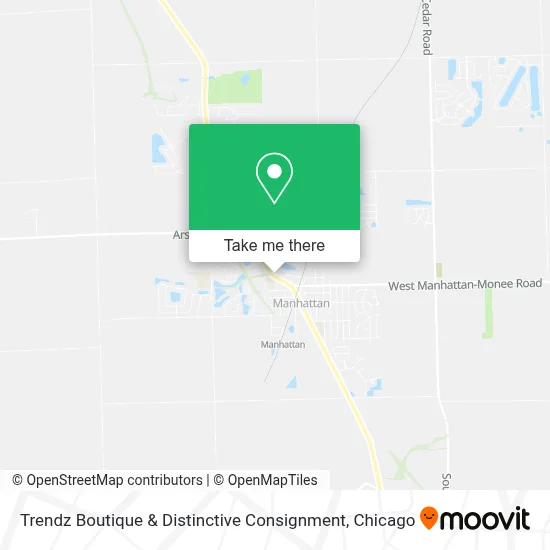 Trendz Boutique & Distinctive  Consignment map