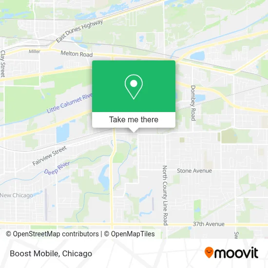 Boost Mobile map