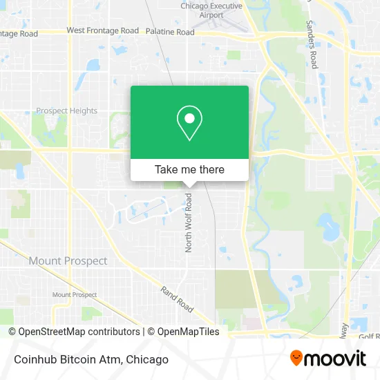 Coinhub Bitcoin Atm map