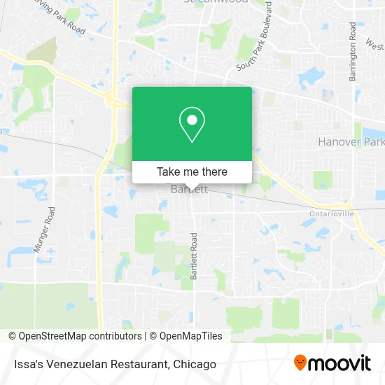 Issa's Venezuelan Restaurant map