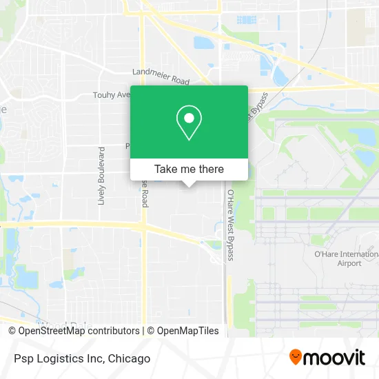 Psp Logistics Inc map