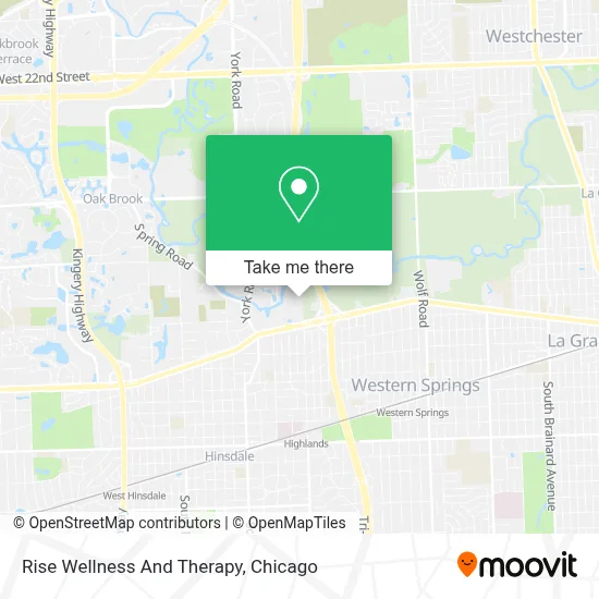 Rise Wellness And Therapy map