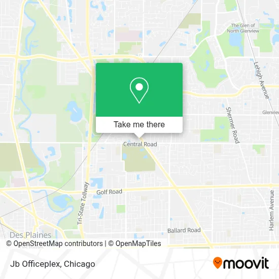 Jb Officeplex map