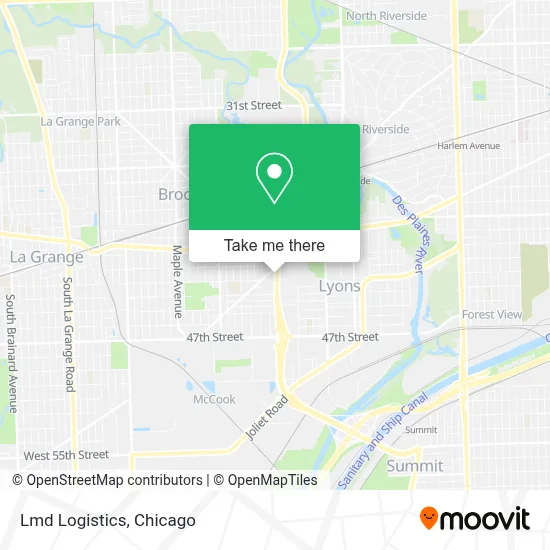 Lmd Logistics map