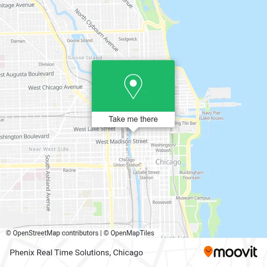 Phenix Real Time Solutions map